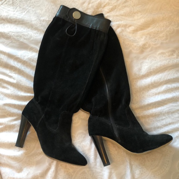 Michael Kors Suede Knee Highs 🖤 - Picture 1 of 4
